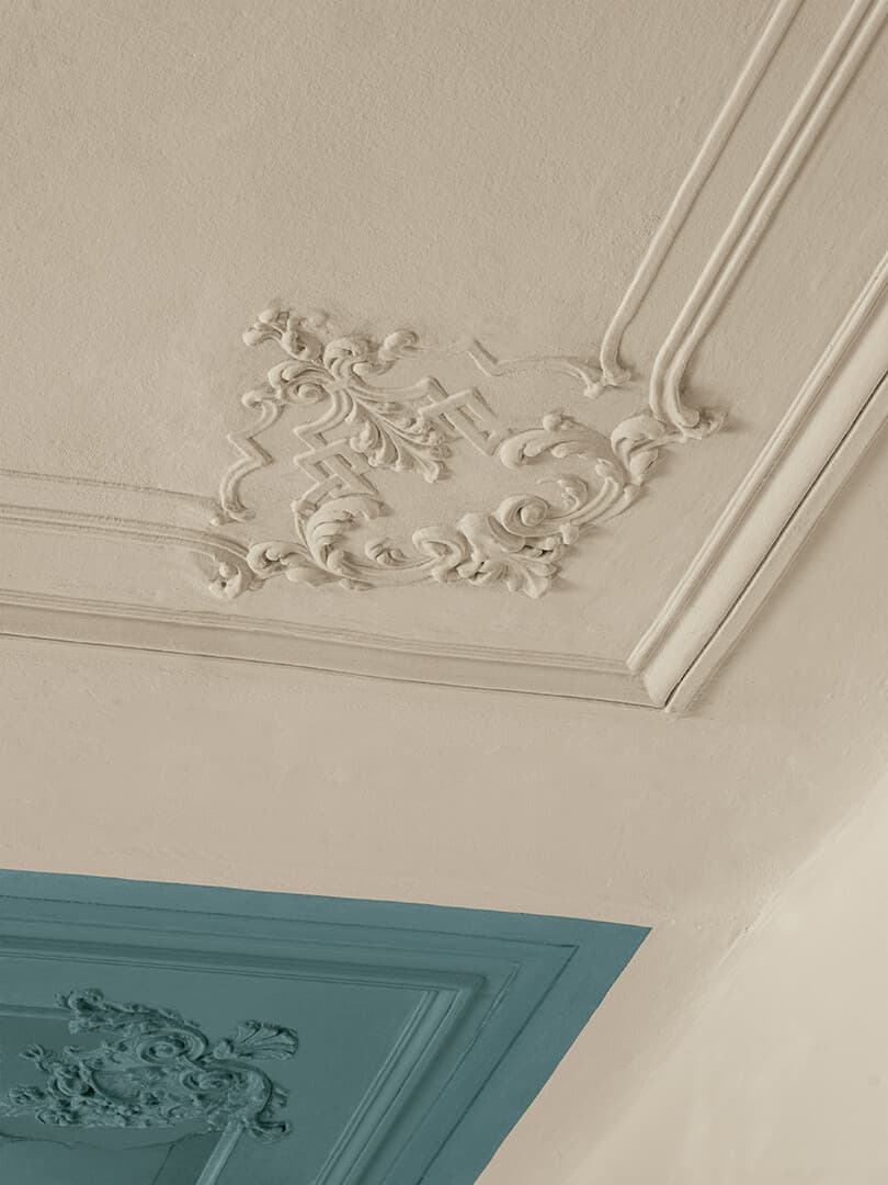 Soffitto: Absolute KK 38, Pareti: Patina KK 78