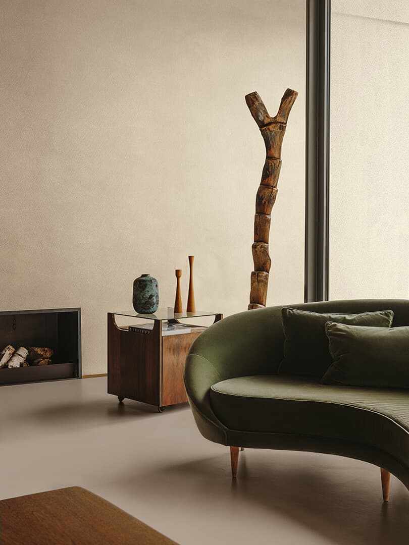 Parete: Patina Living KK 106, Pavimento: Cementoresina KK 109